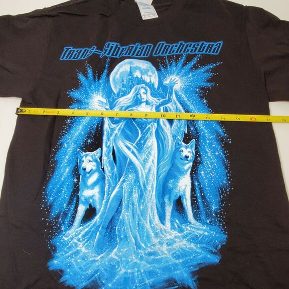 Trans Siberian Orchestra Shirt 2007 Winter Tour T-shirt Small TSO Concert Wolves - Picture 6 of 8